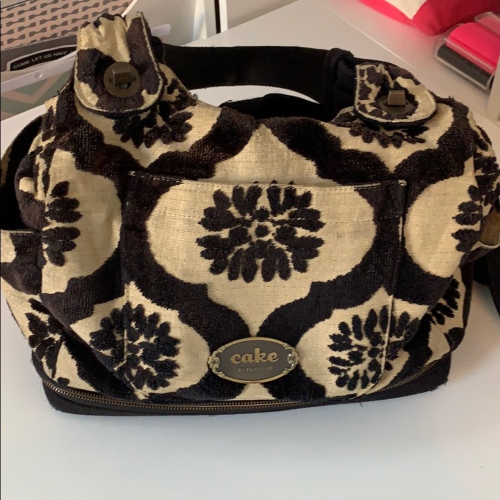 Petunia pickle bottom midnight blackberry satchel